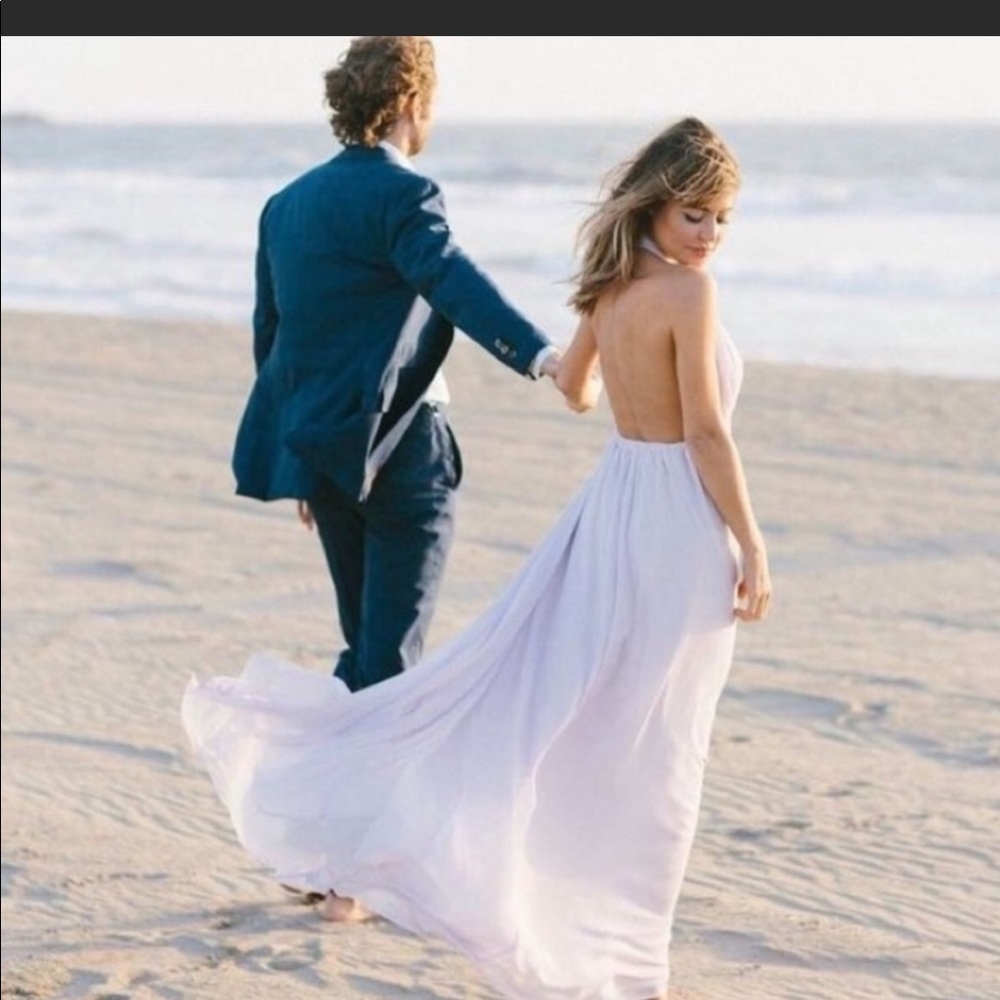 NWT Show Me Your Mumu Halter Wedding Dress